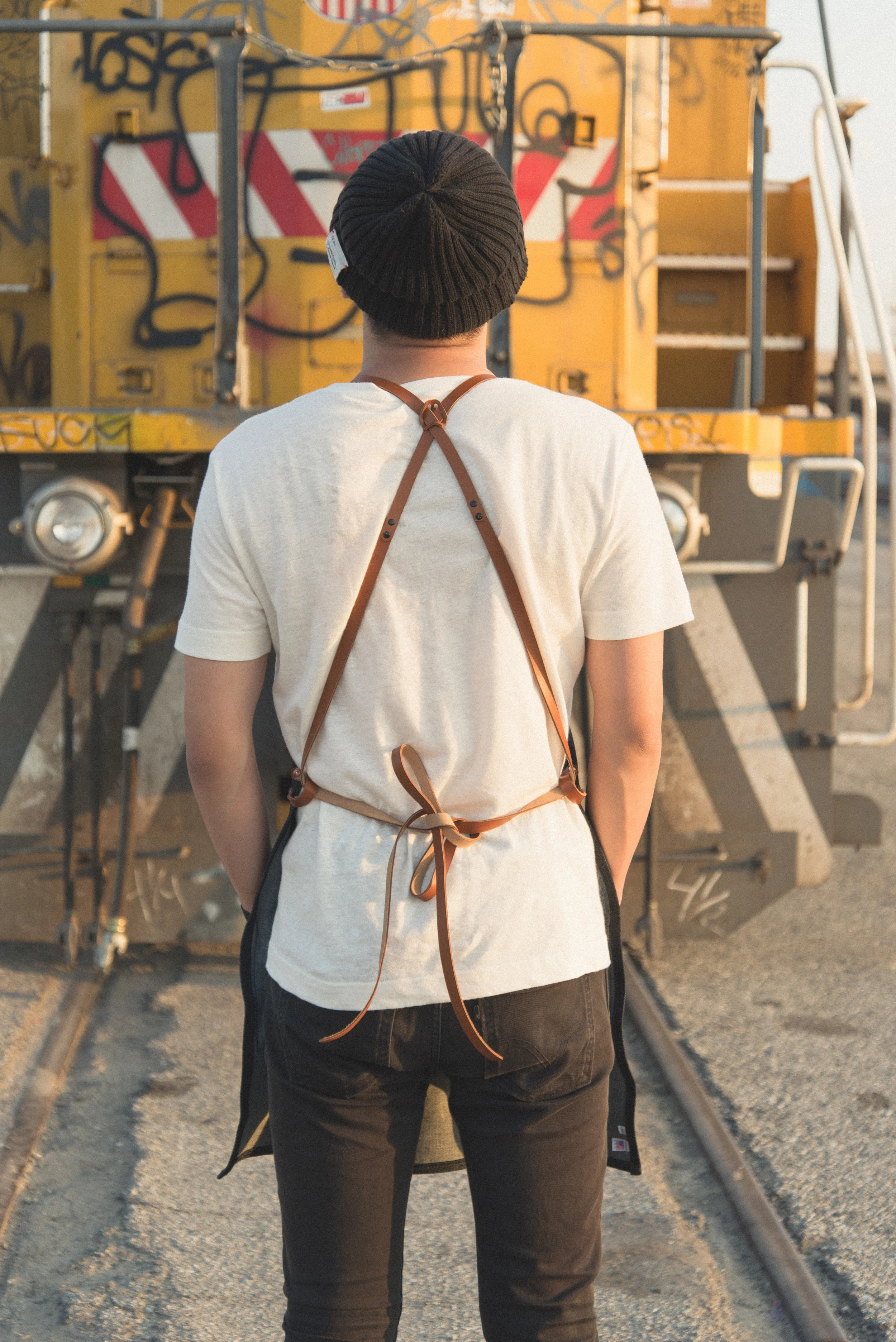 Premium Cross-Back Shop Apron for Comfort and Durability — 1.61